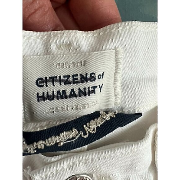 CITIZENS OF HUMANITY JEANS MIDRISE,LOW STRETCH,ANCKLE LENGTH, 99%COTTON, SIZE 27 - Picture 10 of 12